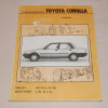 Korjauskäsikirja Toyota Corolla sarjat AE 80 ja AE 82